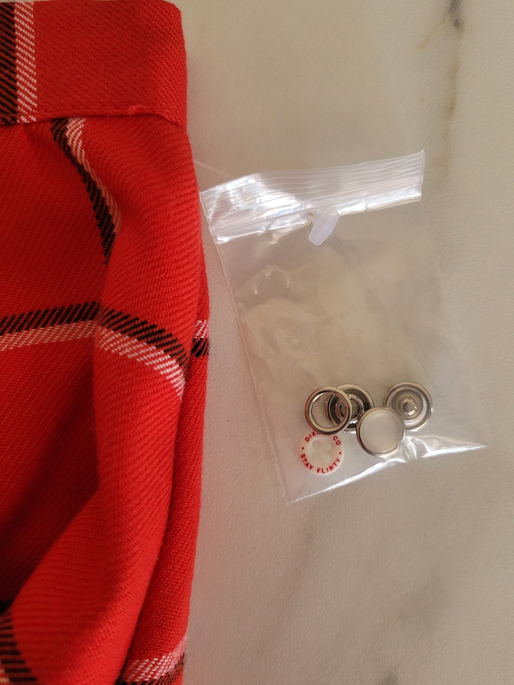 Dixxon Daytona Red Checkered Skater Skirt 2X (Rare Ltd Ed) - Picture 6 of 10
